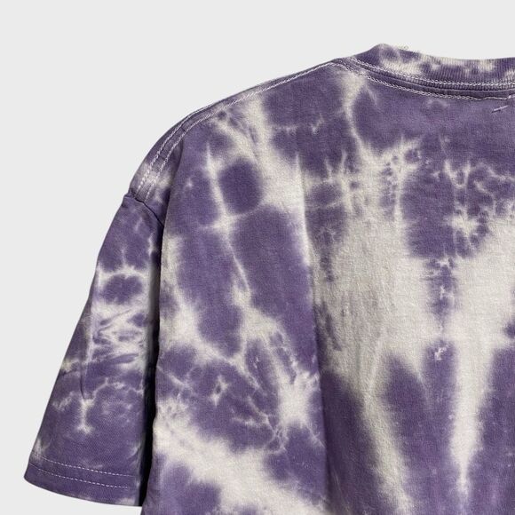 NWT Urban Outfitters Death Note Light & Ryuk Tie Dye T-Shirt Size L Purple Anime - Picture 11 of 16